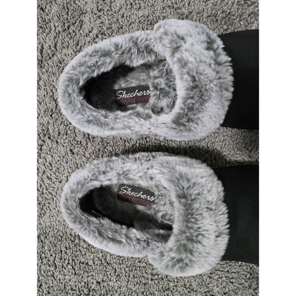 Skechers Cozy Campfire Womens Size 8.5 Shoes Slippers Indoor Outdoor Black - Picture 7 of 11